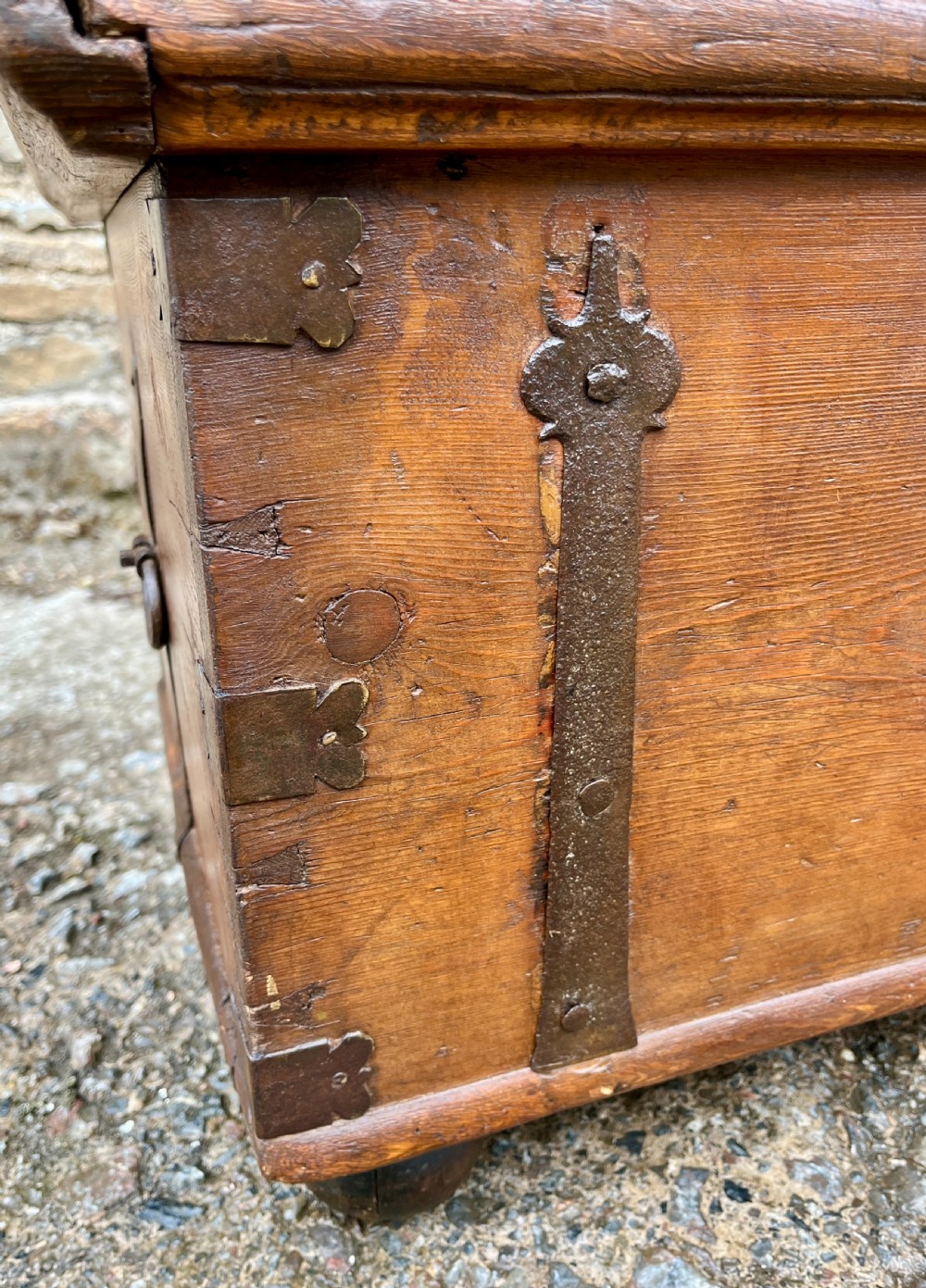 Anglo-Indian Teak Merchant’s Chest View XVII