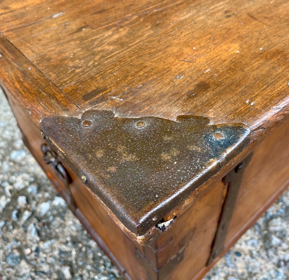 Anglo-Indian Teak Merchant’s Chest View XVIII