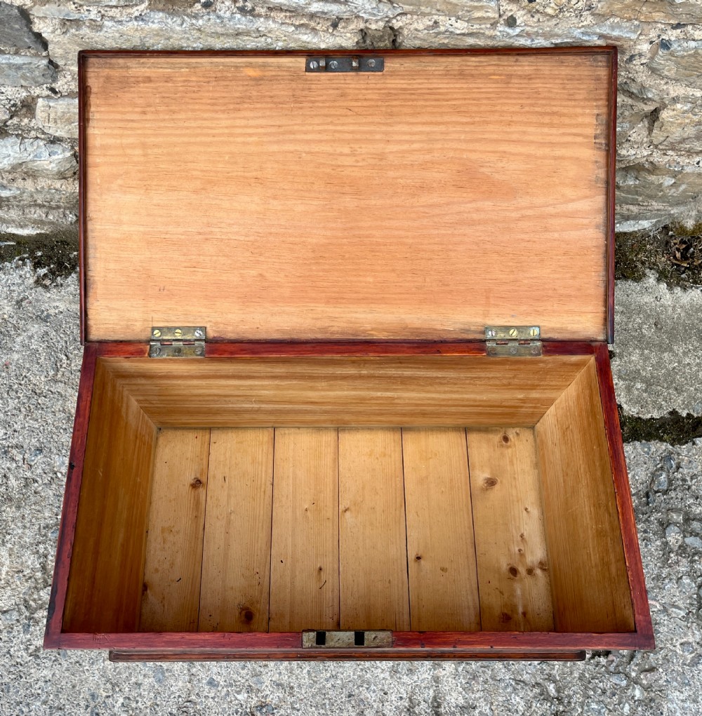 Small Antique Pine Box View III