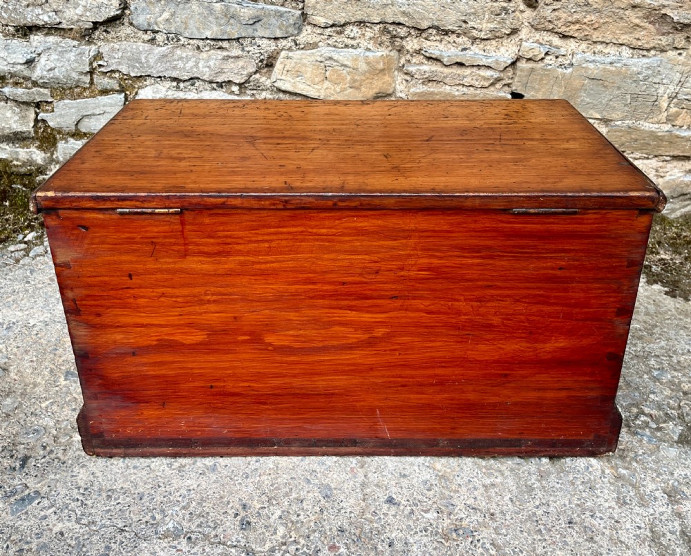 Small Antique Pine Box View VII