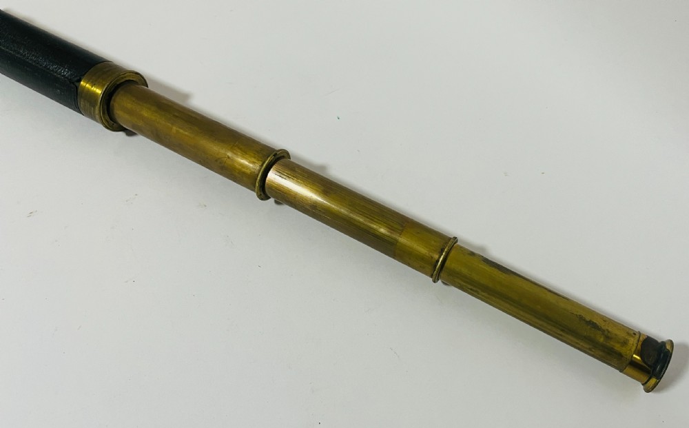 Antique 3-Draw Pocket Telescope View IV