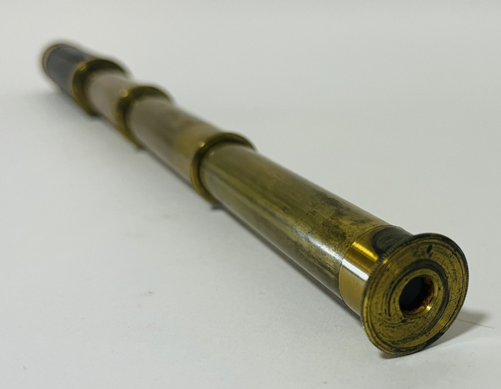 Antique 3-Draw Pocket Telescope View VII