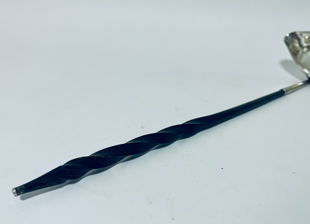 Georgian Silver Toddy Ladle View III