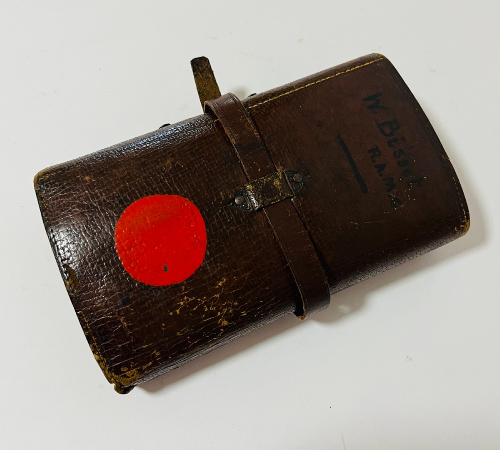 Antique Leather Fly Fishing Wallet View IV