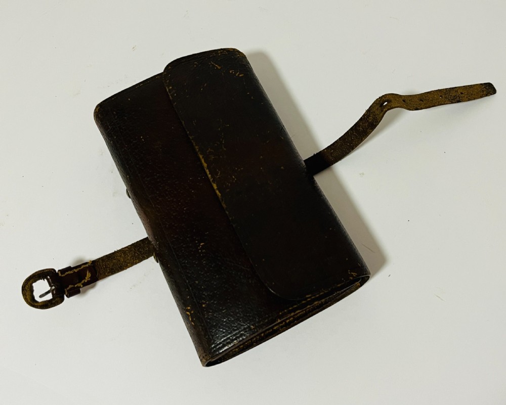 Antique Leather Fly Fishing Wallet View VI