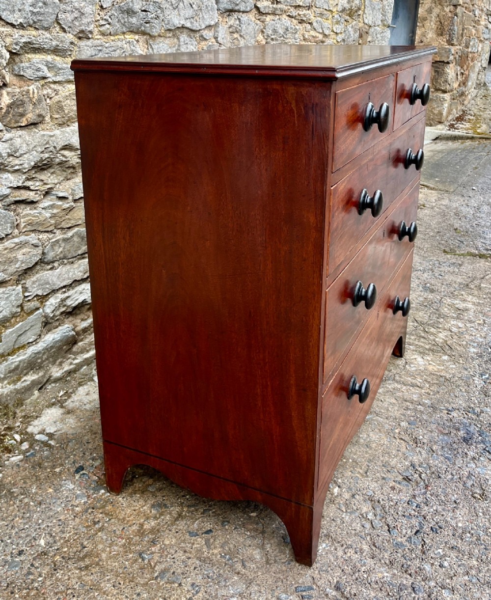 Regency Mahogany Chest of Drawers View IV