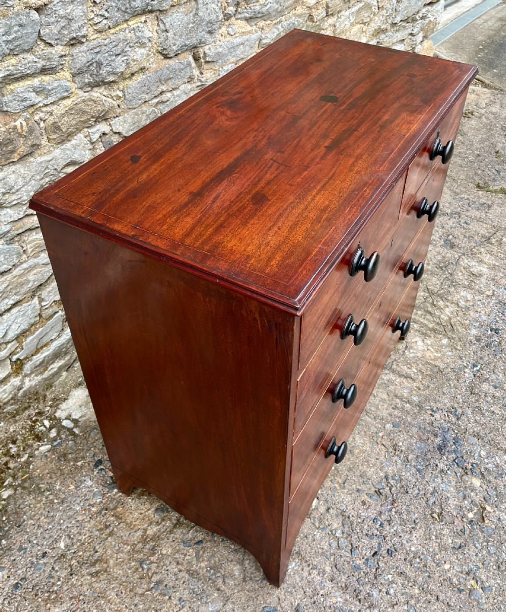 Regency Mahogany Chest of Drawers View V