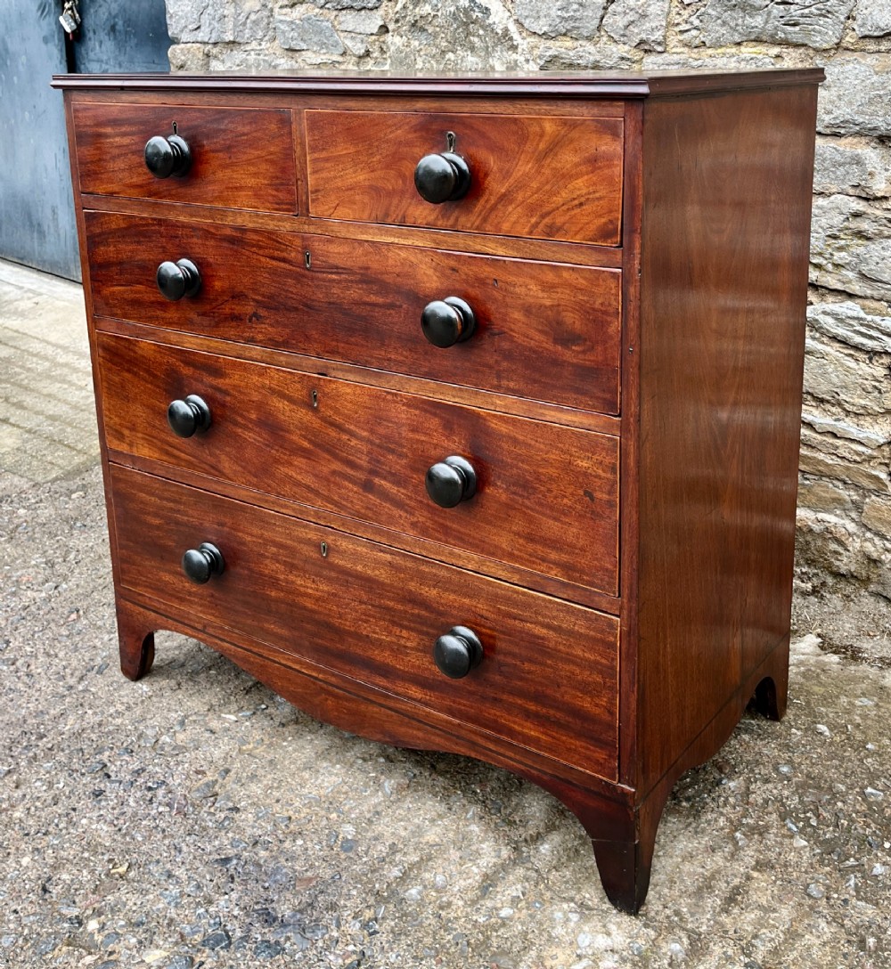 Regency Mahogany Chest of Drawers View VI
