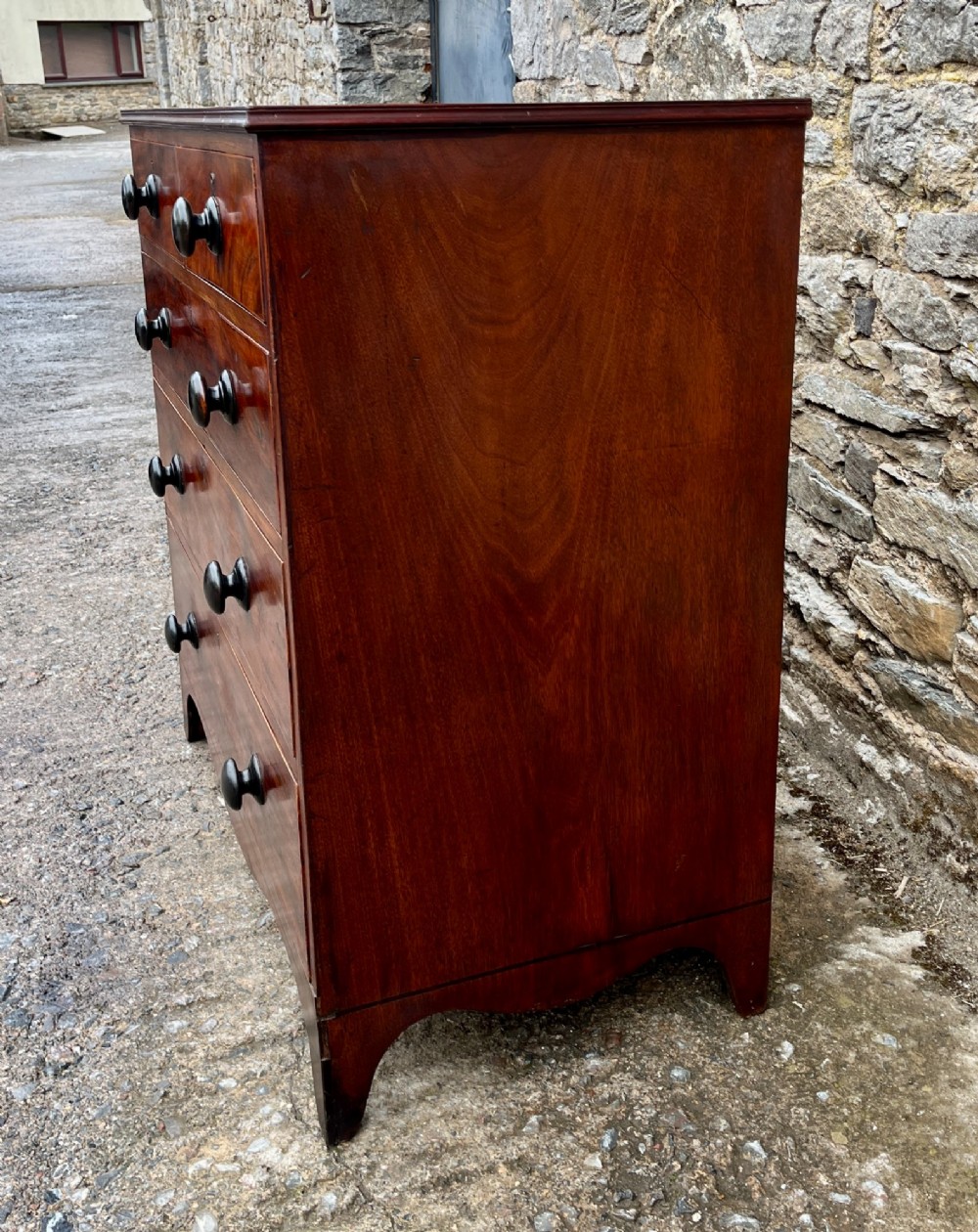 Regency Mahogany Chest of Drawers View VIII
