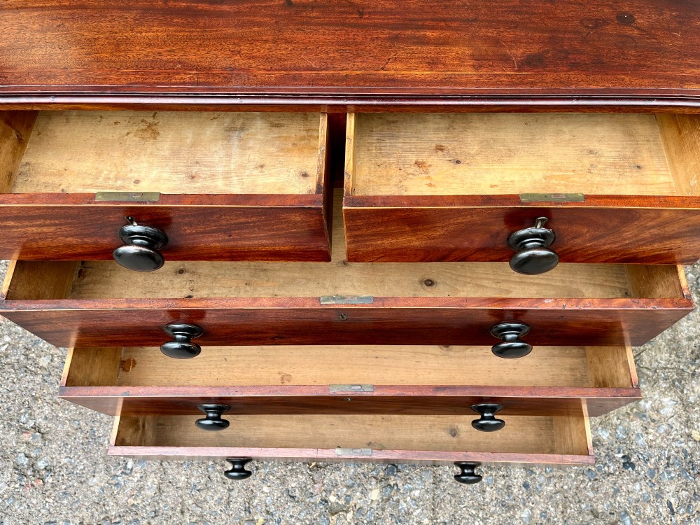 Regency Mahogany Chest of Drawers View IX
