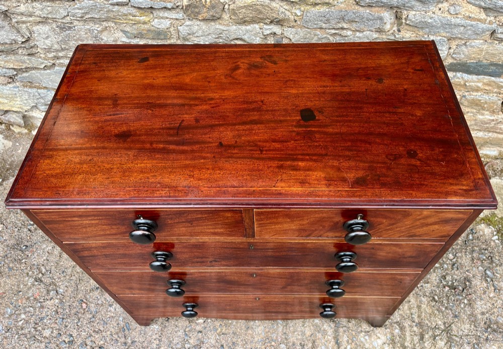 Regency Mahogany Chest of Drawers View X