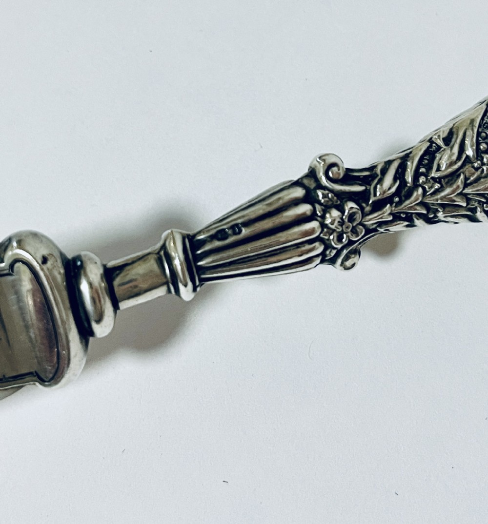 Antique Silver and Mother of Pearl Page Turner View V
