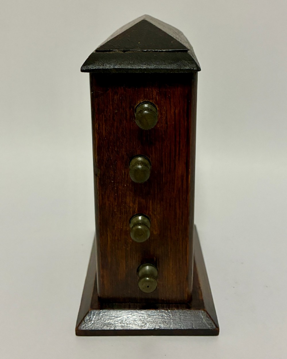 Edwardian Oak Perpetual Desk Calendar View III