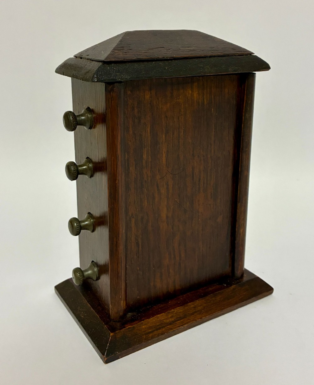 Edwardian Oak Perpetual Desk Calendar View IV