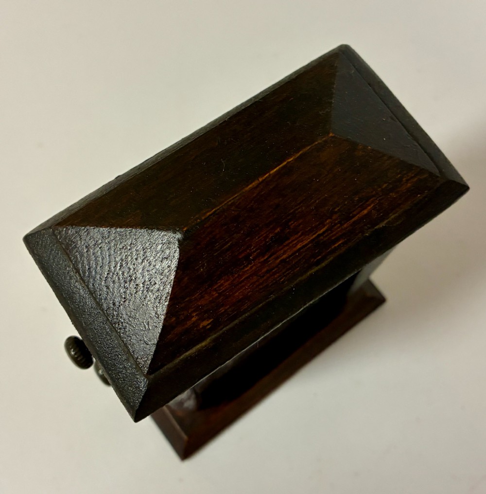 Edwardian Oak Perpetual Desk Calendar View VIII