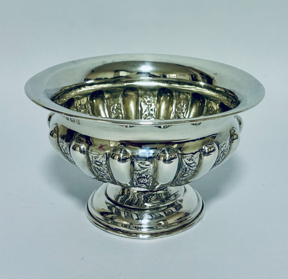 Antique Silver Bowl View IV