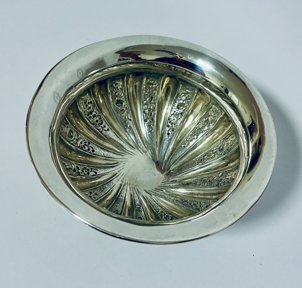 Antique Silver Bowl View V