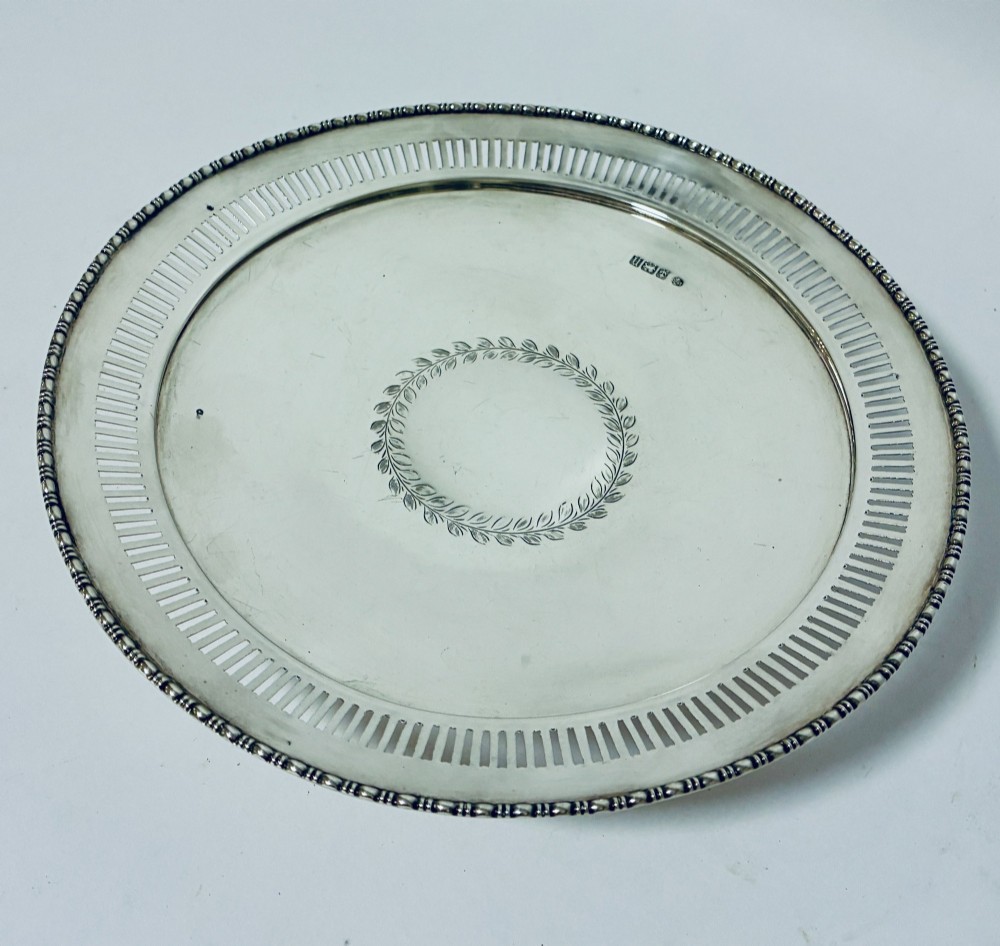 Antique Silver Tazza View II