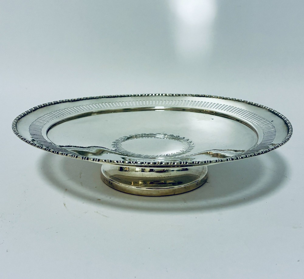 Antique Silver Tazza View III