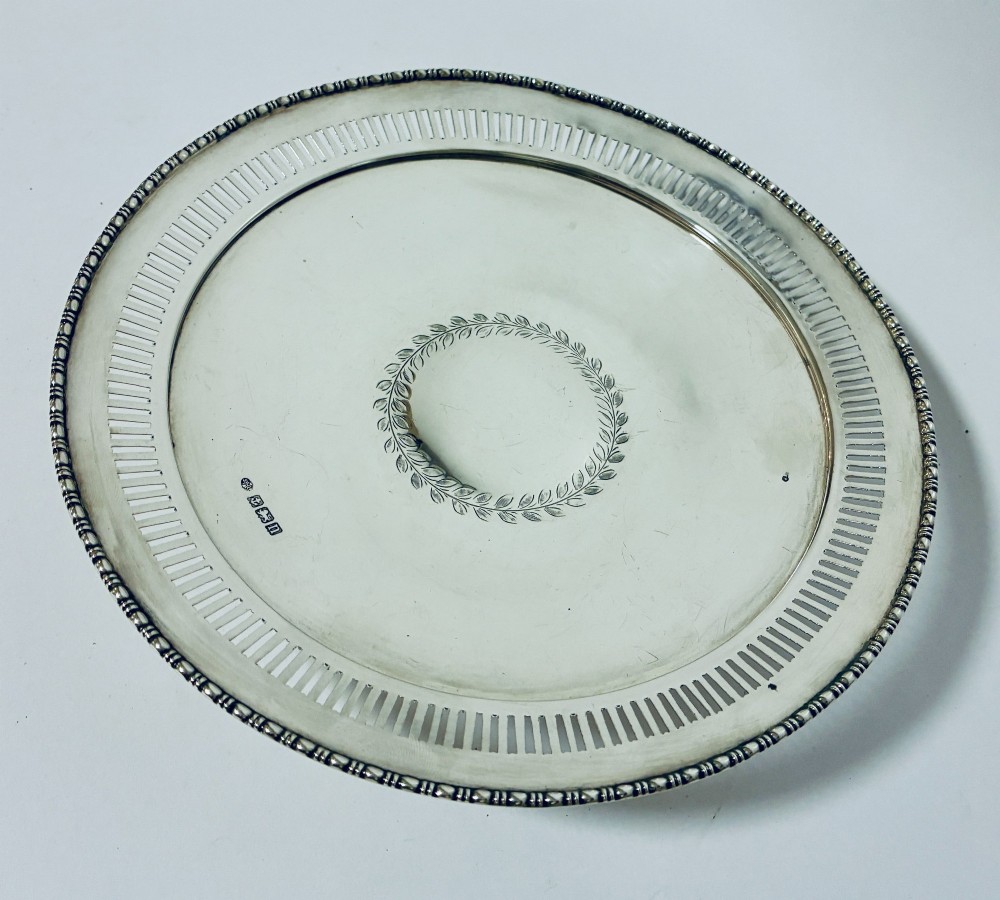 Antique Silver Tazza View IV