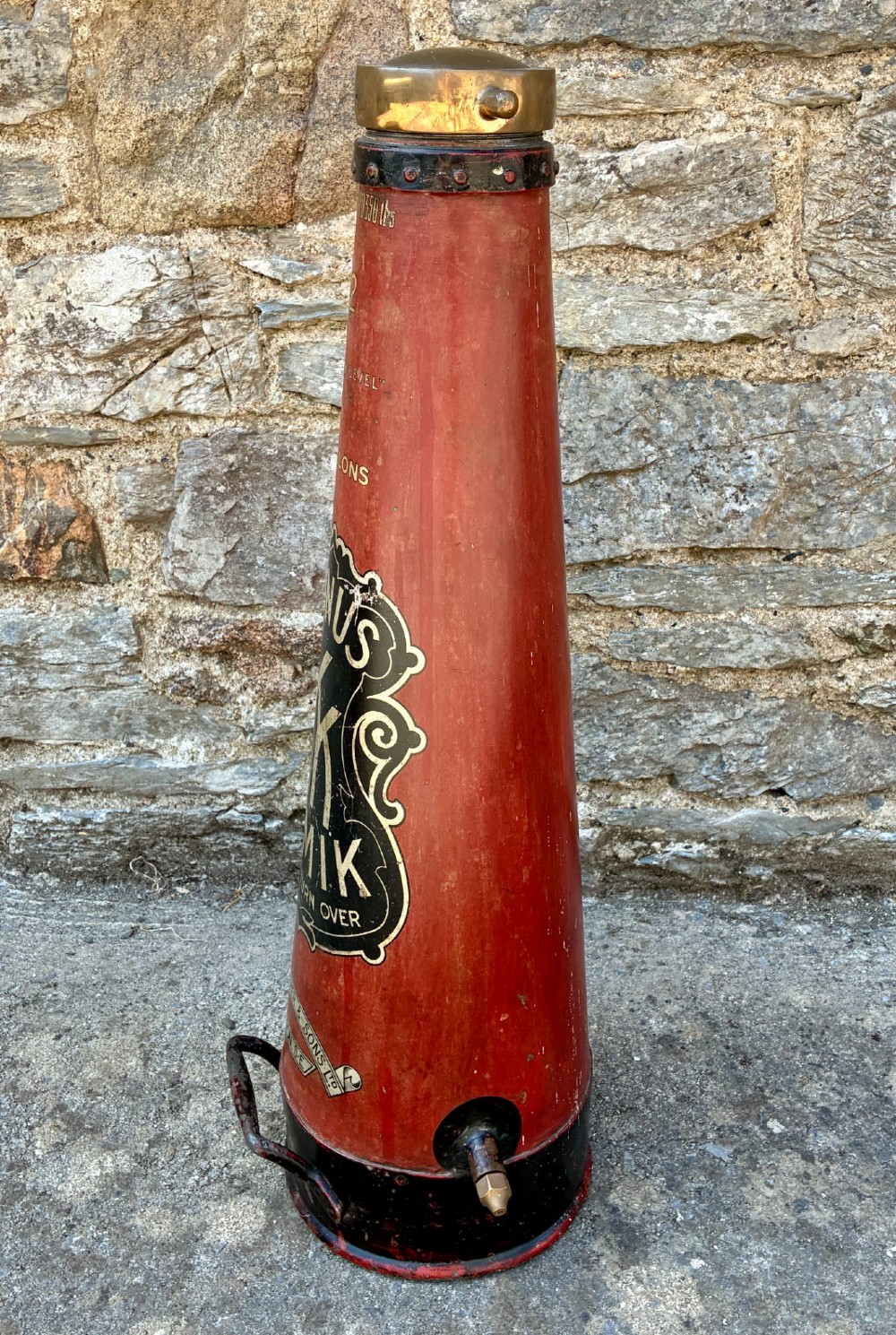 Antique Merryweather Fire Extinguisher View III