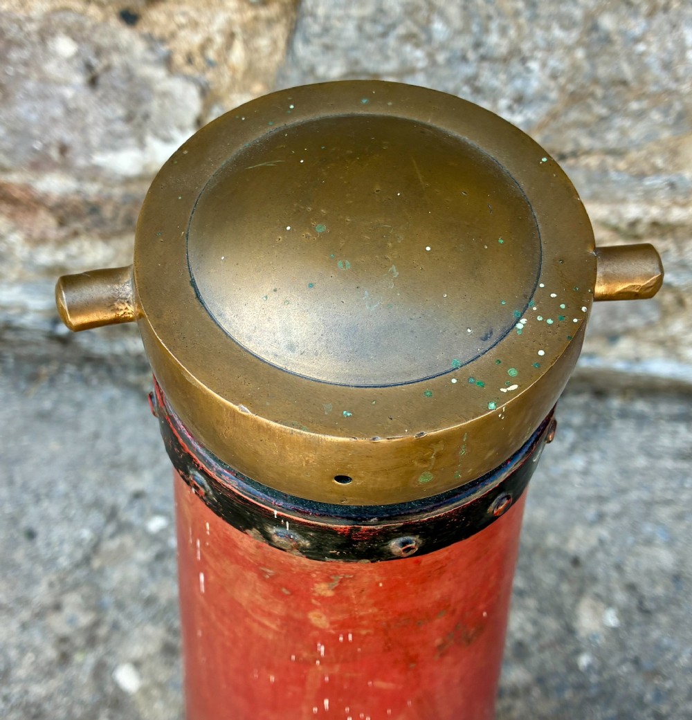 Antique Merryweather Fire Extinguisher View VI