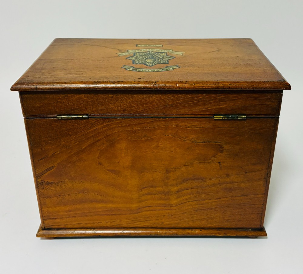 Cheshire Regiment WW1 Ditty Box View X