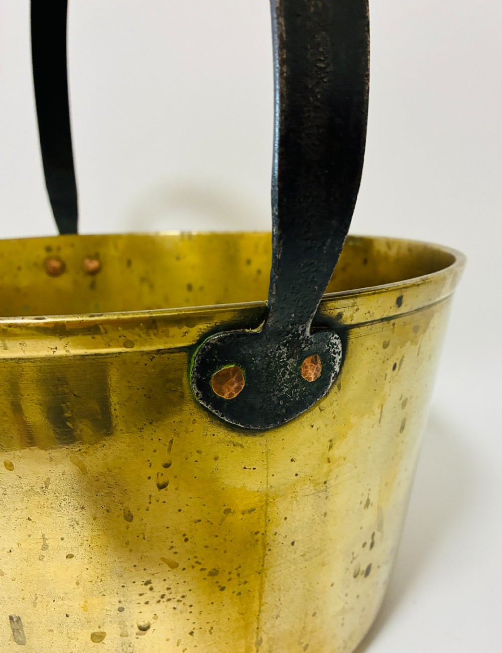 Victorian Brass Jam Pan View V