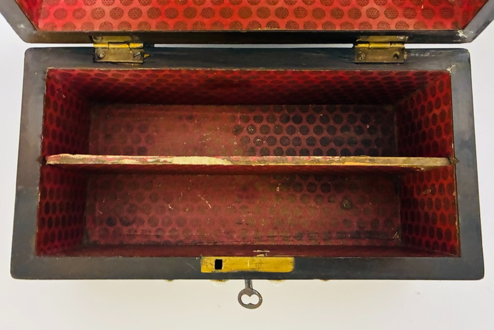 Victorian Walnut Correspondence Box View IV