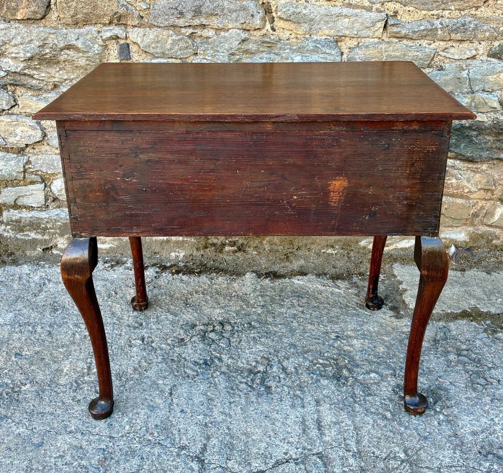 Georgian Oak Lowboy View XI