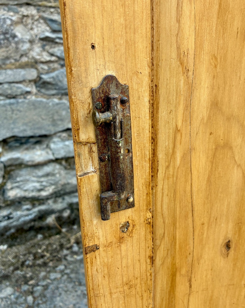 Antique Pine Cupboard View XII