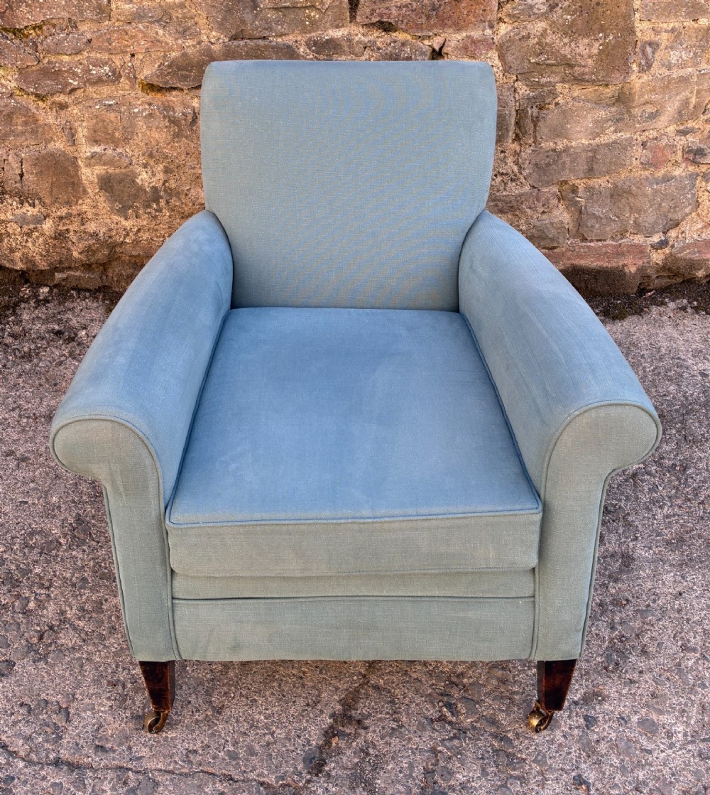 Edwardian Deep Seated Armchair