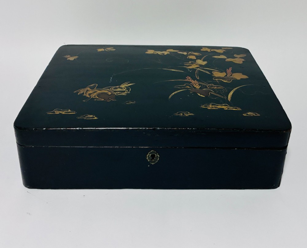 Antique Japanese Lacquered Box