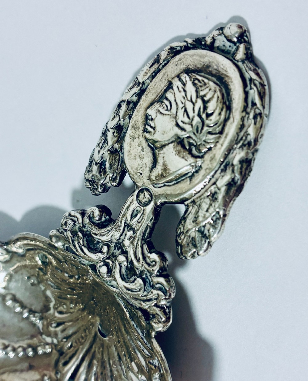 Victorian Silver Caddy Spoon View IV