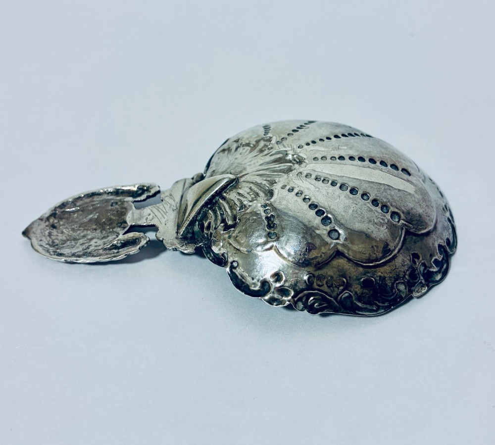 Victorian Silver Caddy Spoon View VII