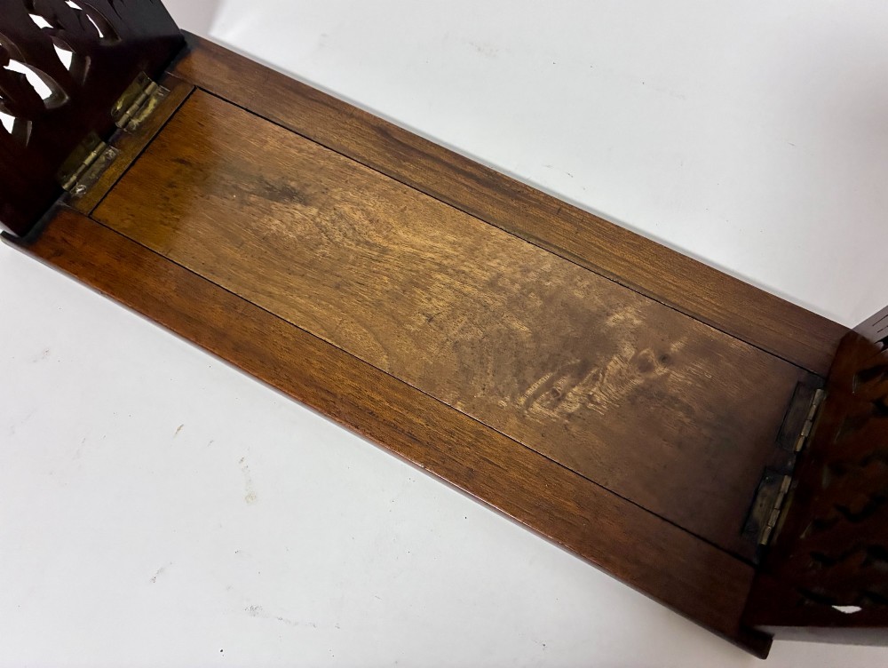 Victorian Gothic Style Walnut Book Slide View III