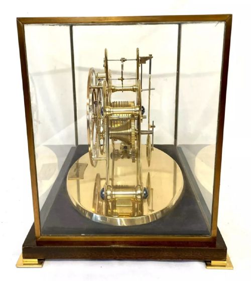 fig 2. Charles Frodsham LONDON Timepiece Fusee Skeleton Clock with Epicyclic Gearing