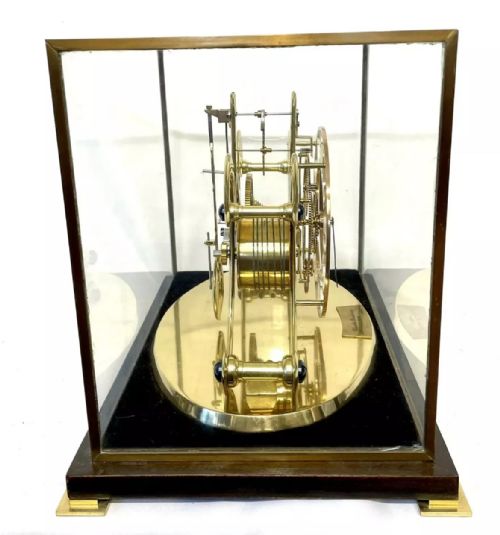 fig 3. Charles Frodsham LONDON Timepiece Fusee Skeleton Clock with Epicyclic Gearing