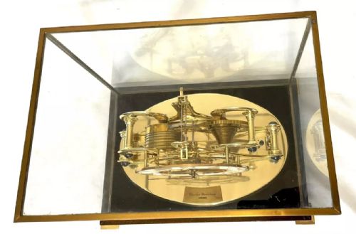 fig 5. Charles Frodsham LONDON Timepiece Fusee Skeleton Clock with Epicyclic Gearing
