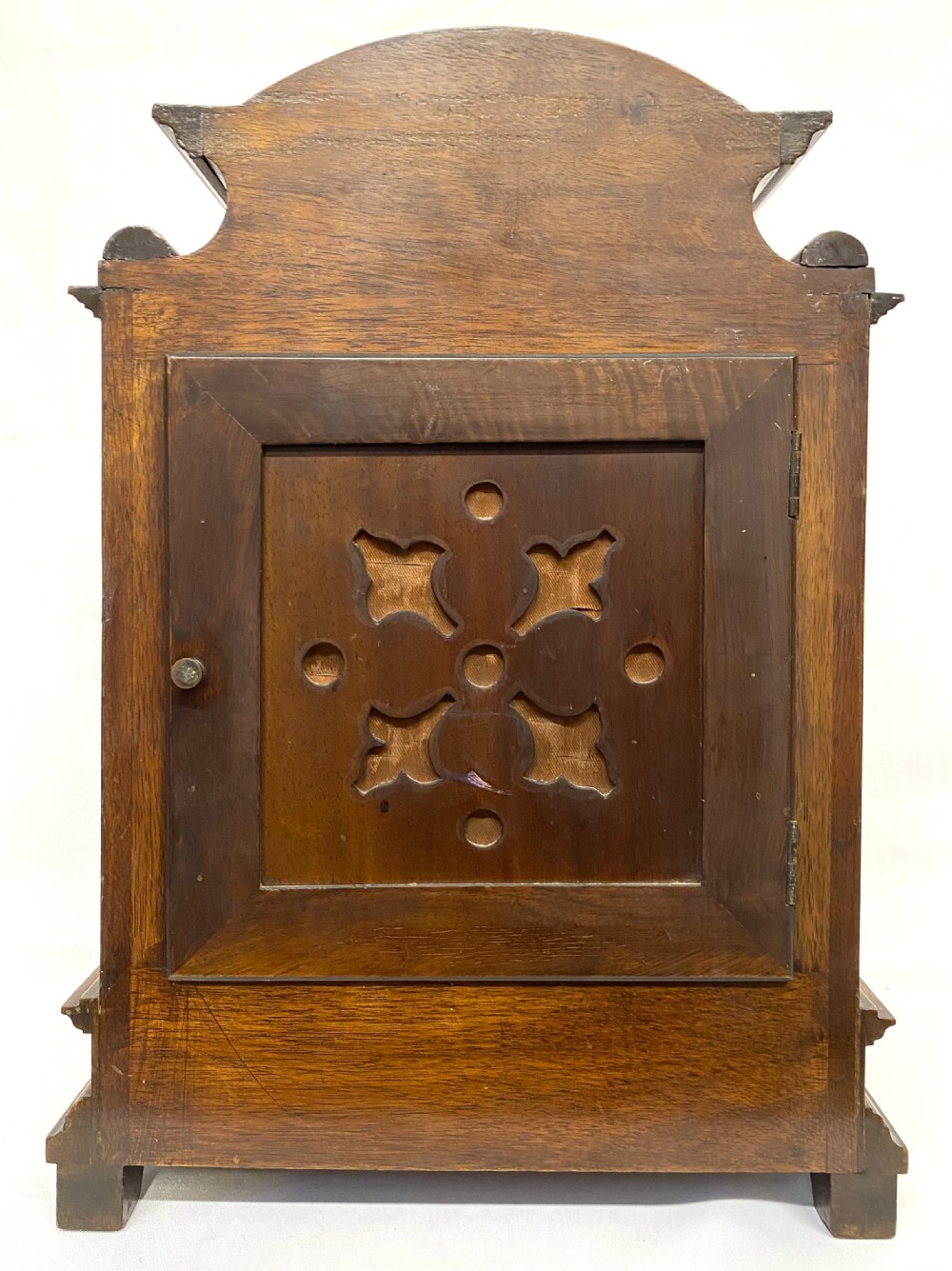 Antique Walnut Carved Bracket Clock With Ormoul Mounts Lenzkirch Ting Tang View IX