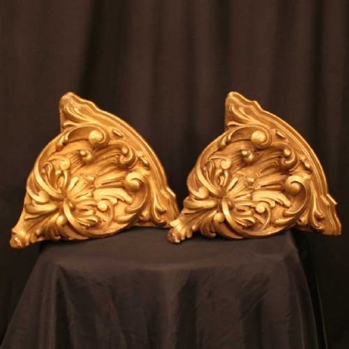 Italian Pair of Composition Shelves