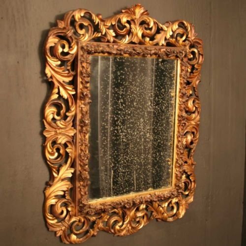 Italian Florentine Giltwood Mirror