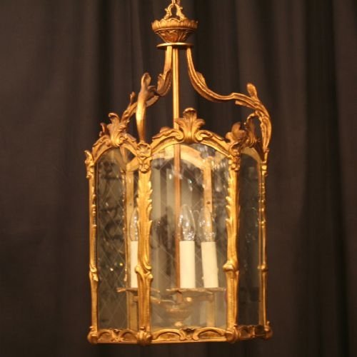 Italian Brass Hall Lantern