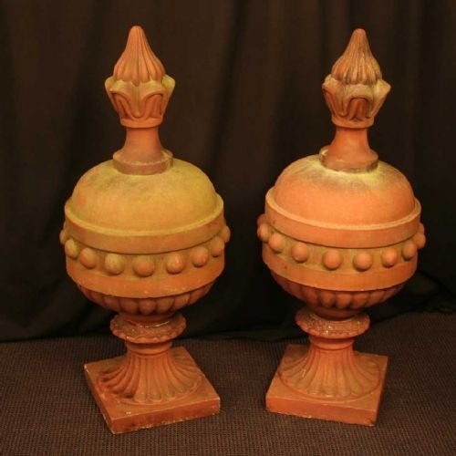 English Pair of Finials