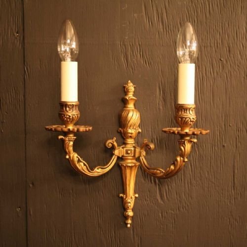 French Pair of Wall Sconces