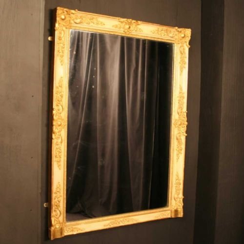 French Giltwood and Composition Mirror
