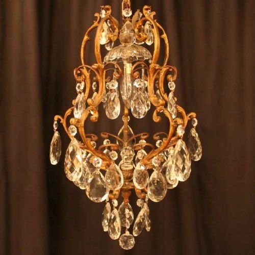 Small Italian Birdcage Chandelier