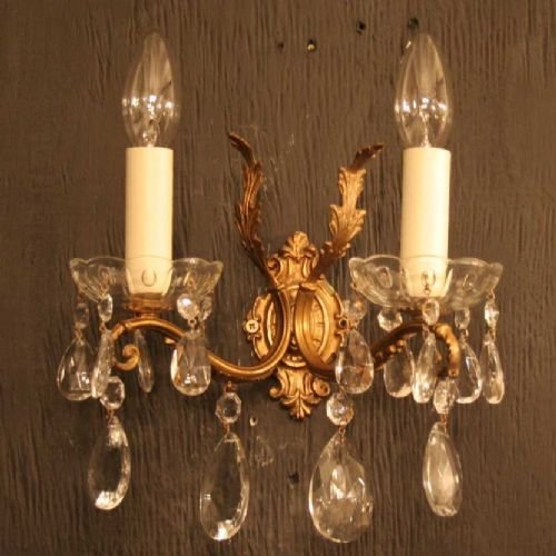 French Pair of Wall Lights