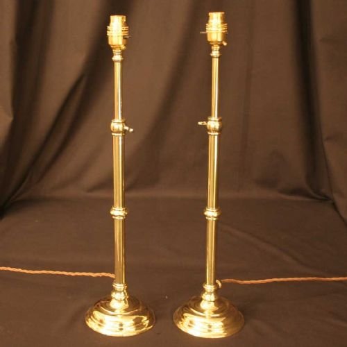 English Telescopic Table Lamps
