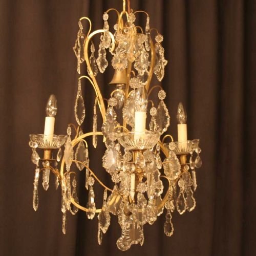 French Birdcage Chandelier
